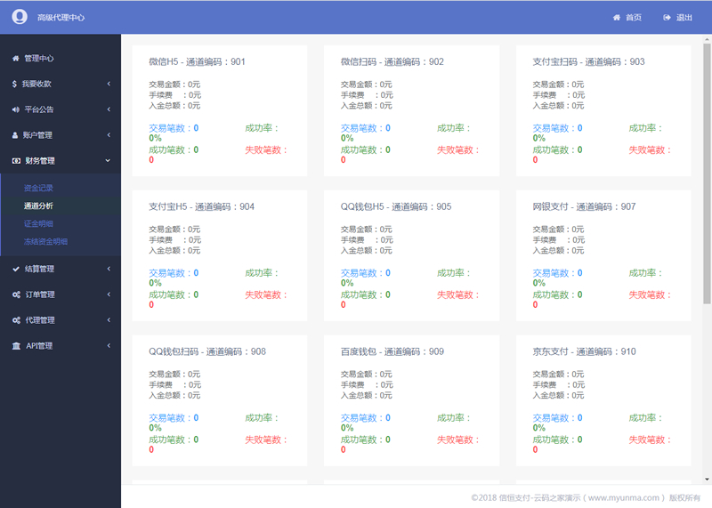 信恒支付源码 第四方支付源码-