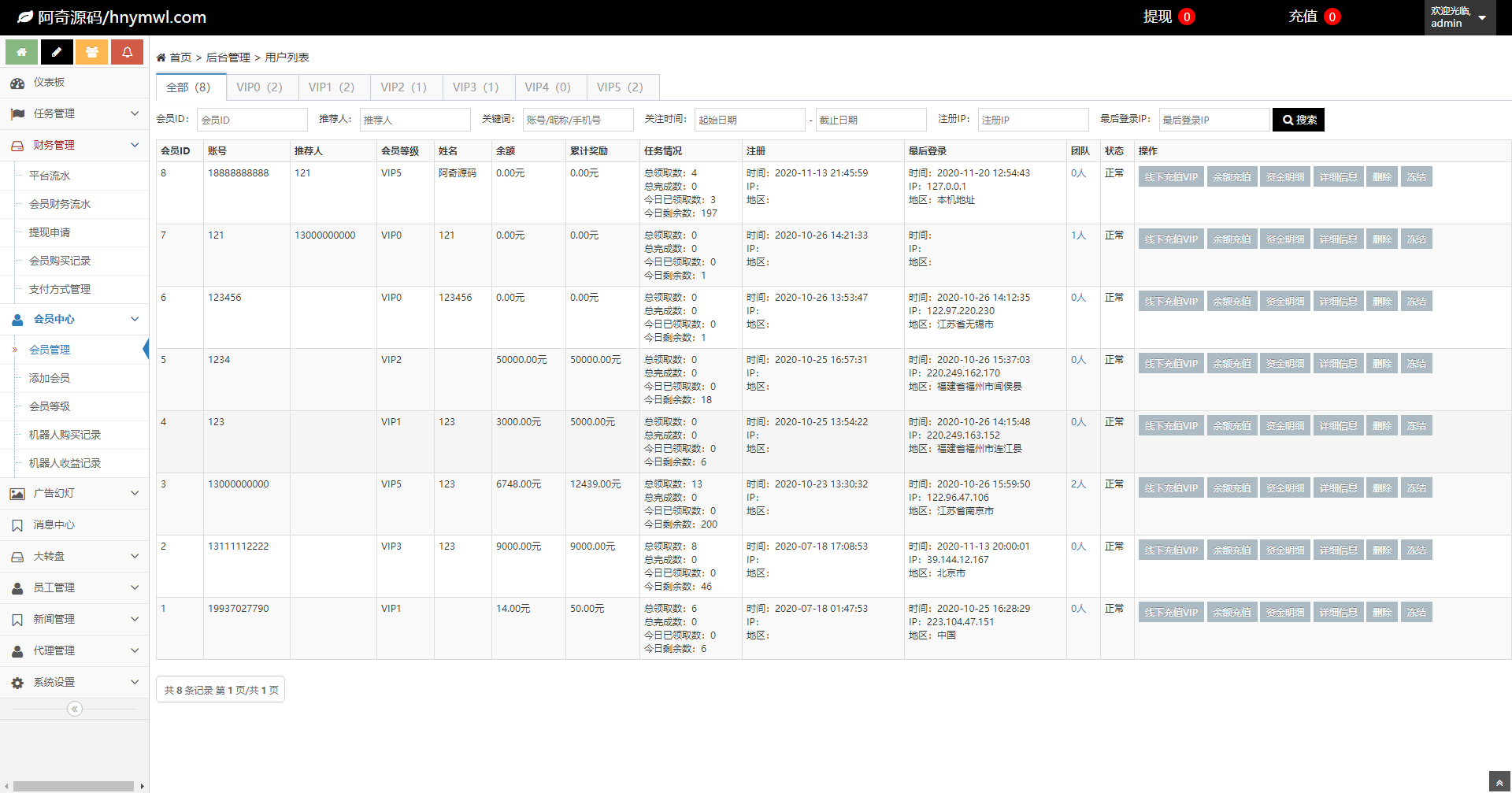 【点赞任务系统】多语言版[中文+英文+泰语+繁体]已修复BUG[上传漏洞+已清后门]插图(12)